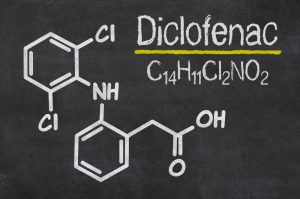 diclofenac-structuur
