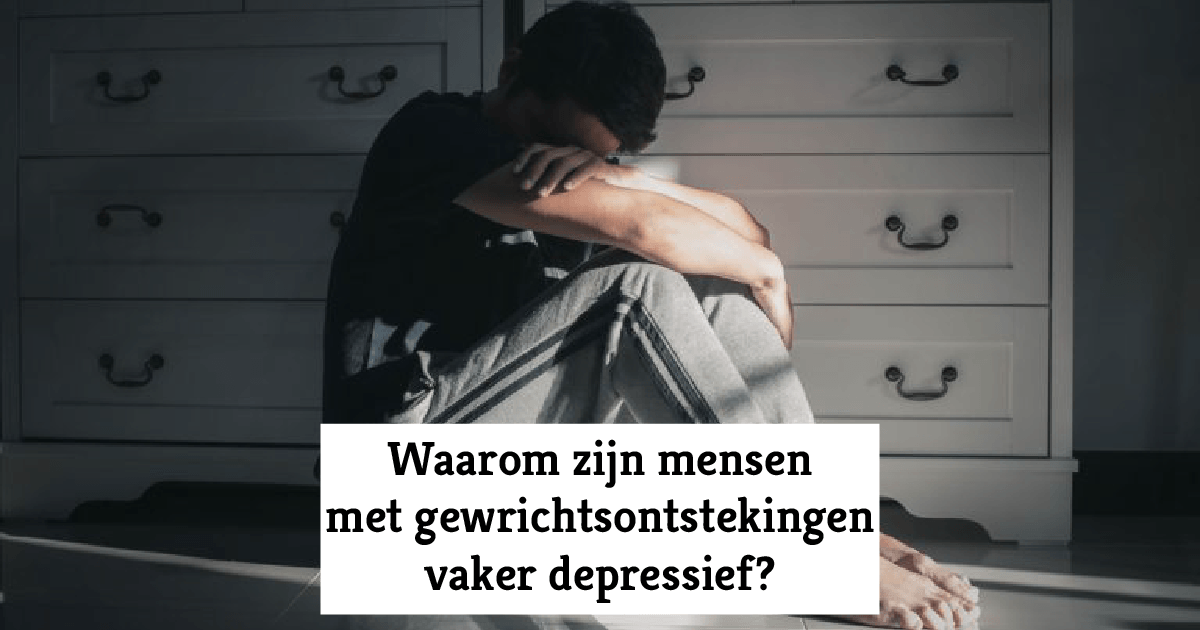 Waarom zijn mensen met gewrichtsontstekingen vaker depressief?